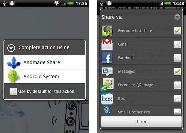 kitkat bug teilen andmade screenshot 04