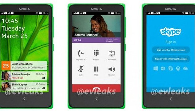Les premiers screenshots du Nokia Normandy sous Android