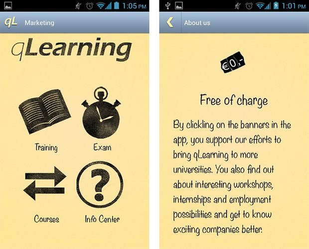 qlearning e learning app screenshot 01