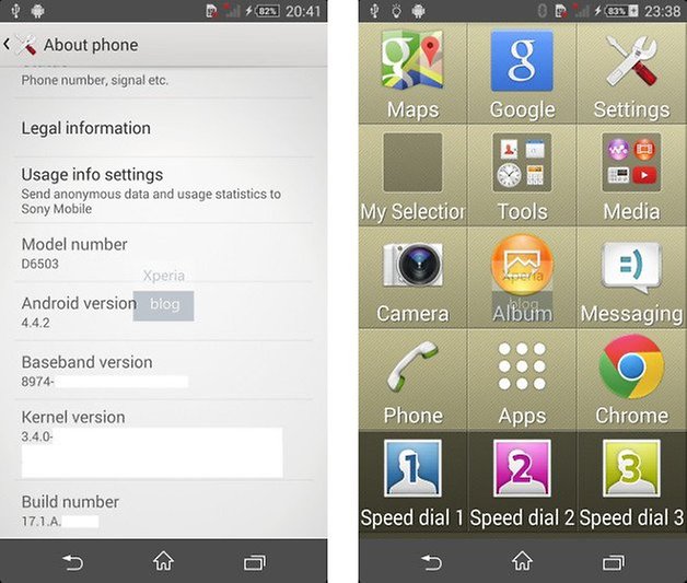sony xperia sirius oberflaeche screenshot 01