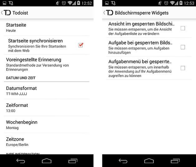todoist app einstellungen screenshot 03