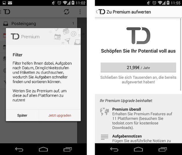 todoist app premium screenshot 01
