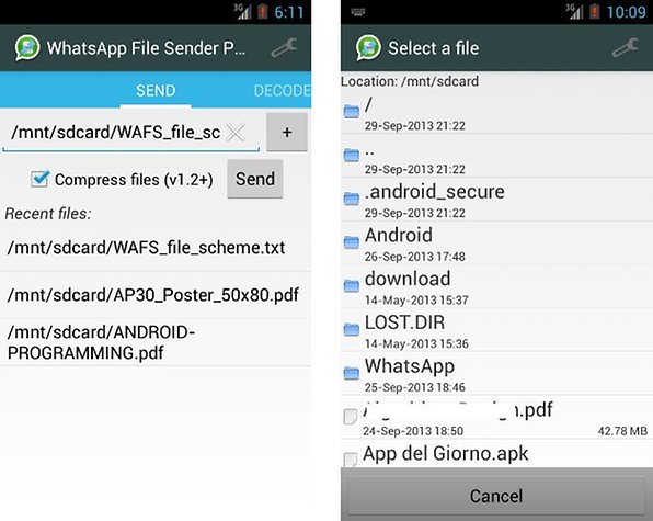 Whatsapp File Sender Send Files Of Any Type With Whatsapp Nextpit