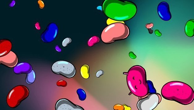 android floating jelly beans