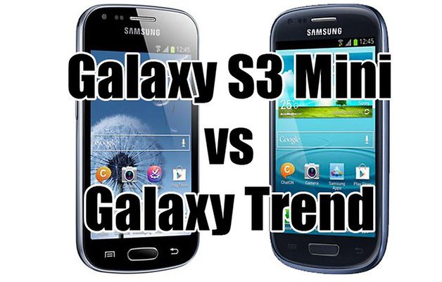 galaxy s3 mini vs galaxy trend2