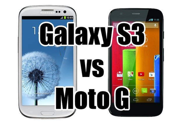 galaxy s3 vs moto g
