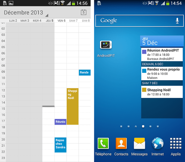google agenda fr 2