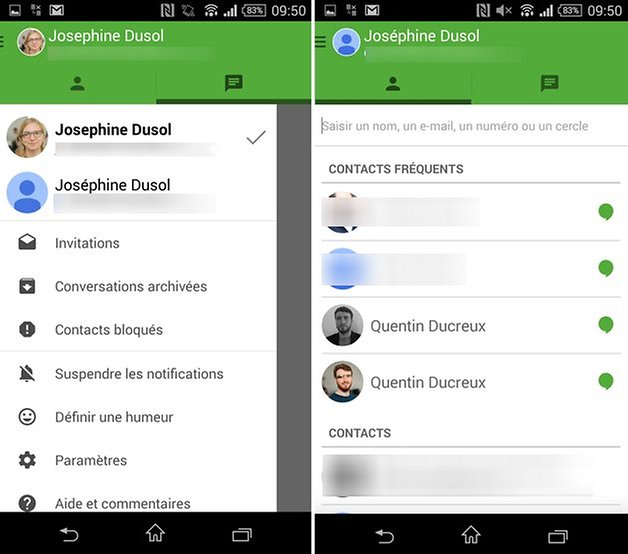 google hangouts nouveau 1
