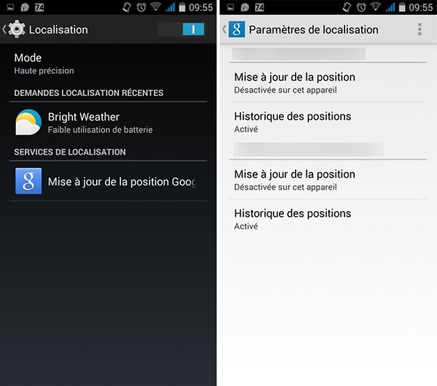 googlemaps batterie 1