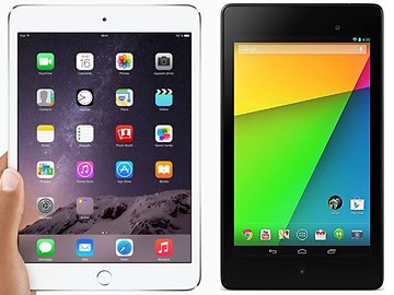 Nouvel iPad Mini 3 : bat-il la Google Nexus 7 (2013) ?