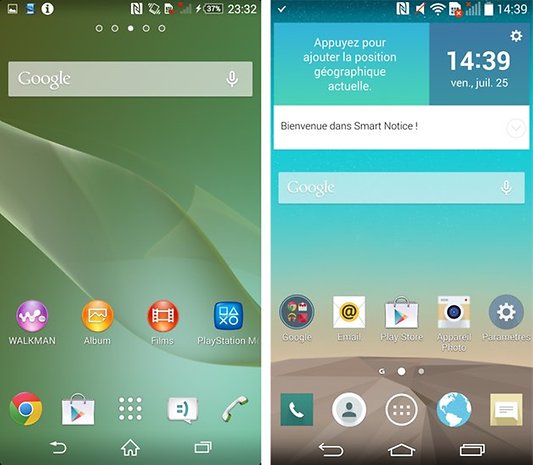 LG G3 vs Sony Xperia Z2