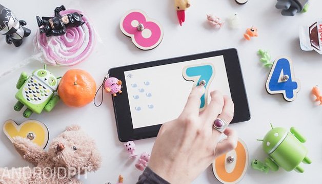 Vos gamins veulent jouer sur votre tablette ? Profitez-en pour leur apprendre à compter