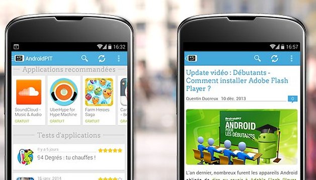 Application AndroidPIT : voici la nouvelle version 2.1 !