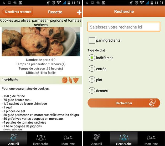 ptitchef cuisine application