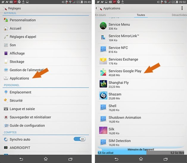 sony xperia app