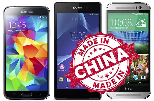 Copies chinoises du Galaxy S5, HTC One M8 et Xperia Z2 : bon plan ?  AndroidPIT