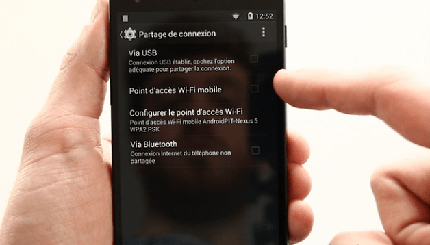 Tutoriel : comment activer le partage de connexion sur Android