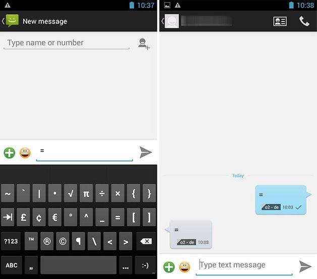 wiko bug sms
