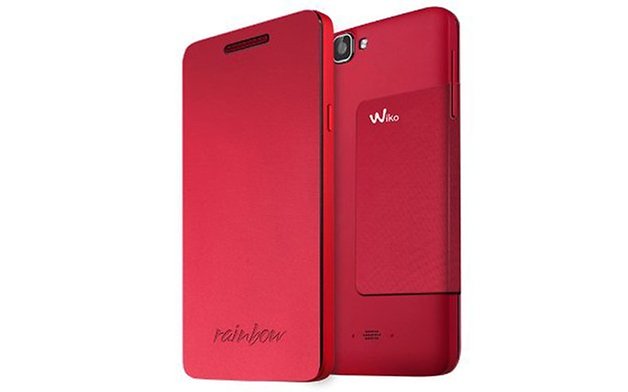 wiko rouge housse 2