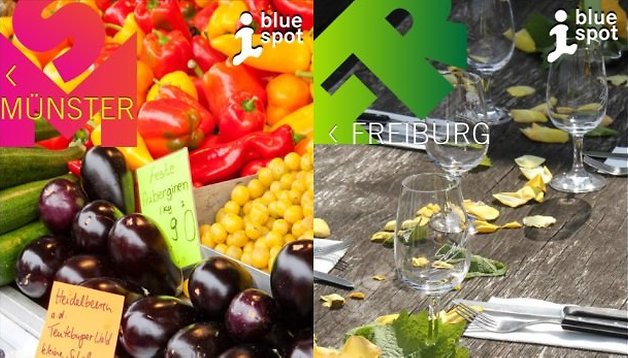 bluespot City Info - Orientierungshilfe für Touries