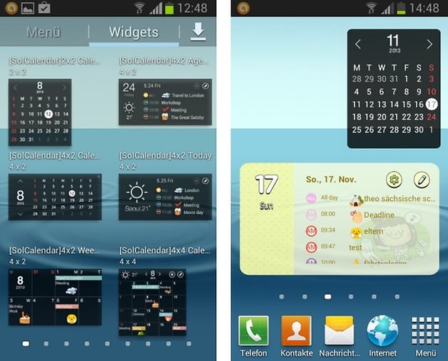 widgets