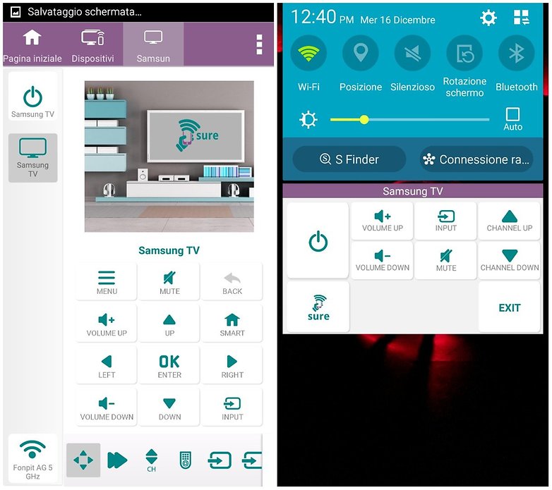 Universal remote sure