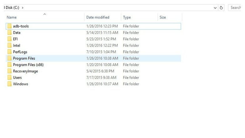 adb tools folder