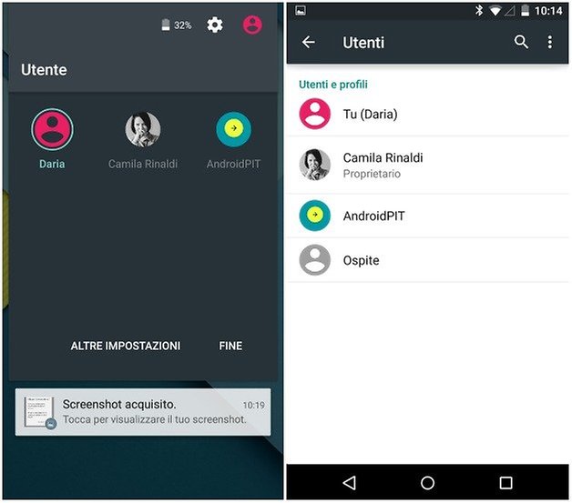 android lollipop ospite