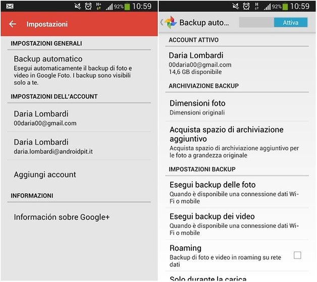 backup foto googleplus