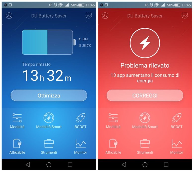 battery saver DU
