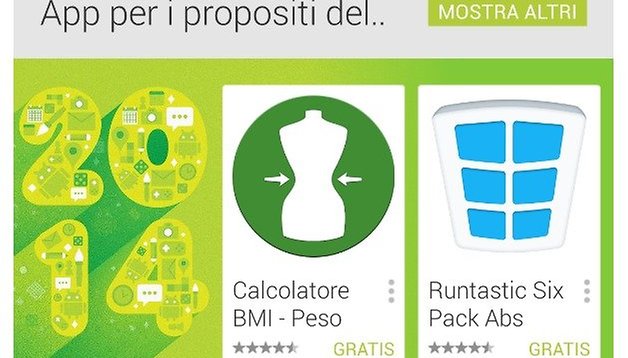 App per i buoni propositi del 2014