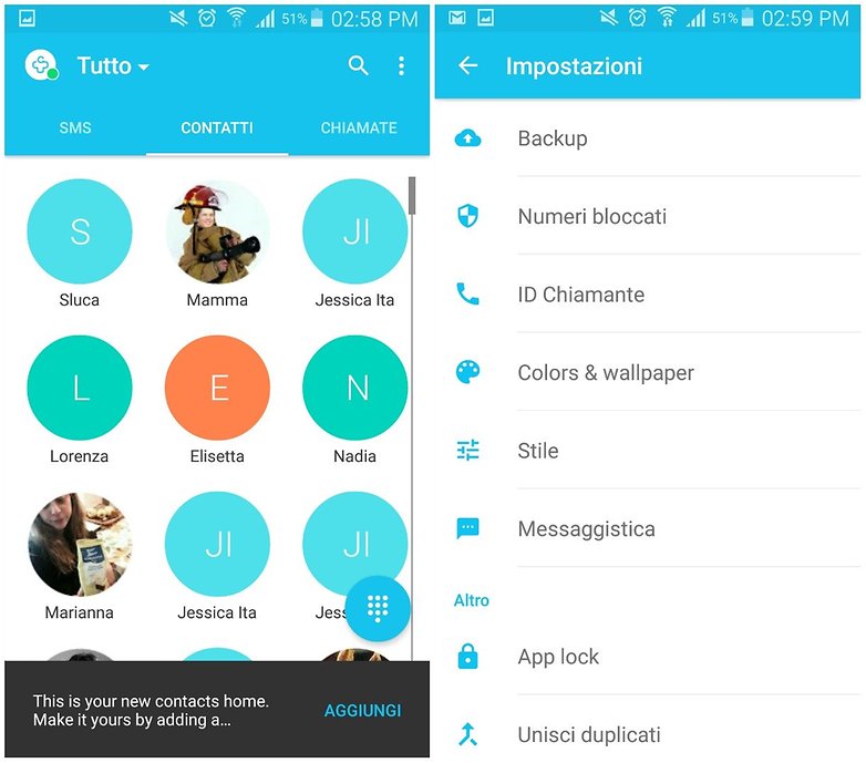 contacts plus