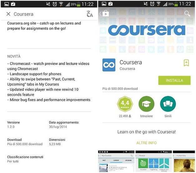 coursera update