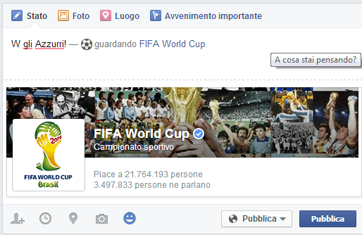 facebook world cup