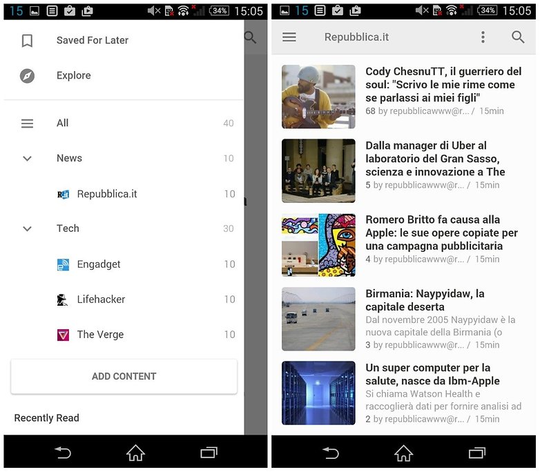 feedly news