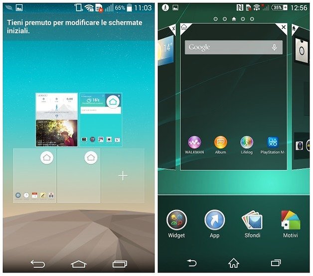 g3 z2 homescreen
