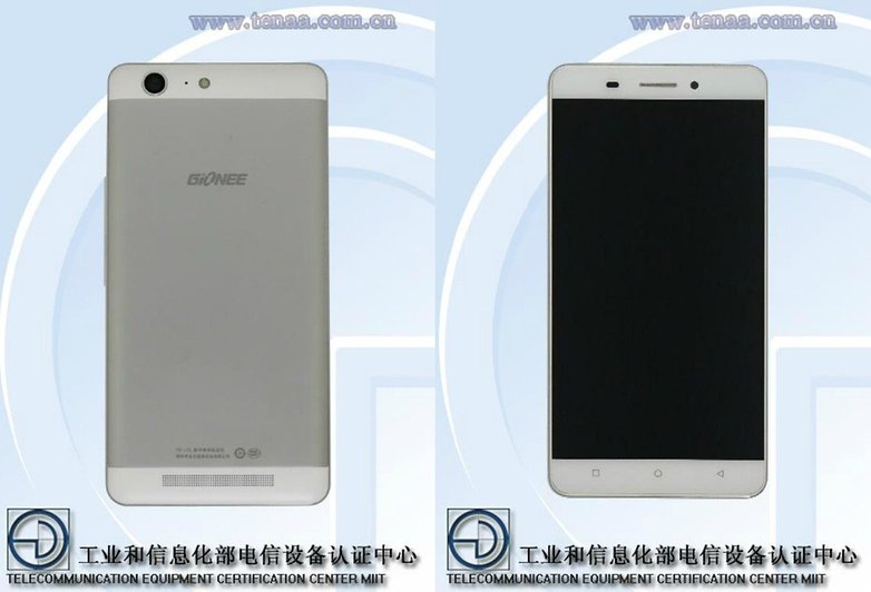 gionee m5 TENAA