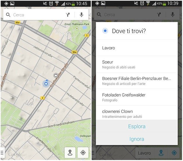 google maps aggiornamento