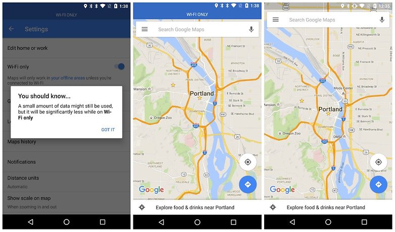google maps update