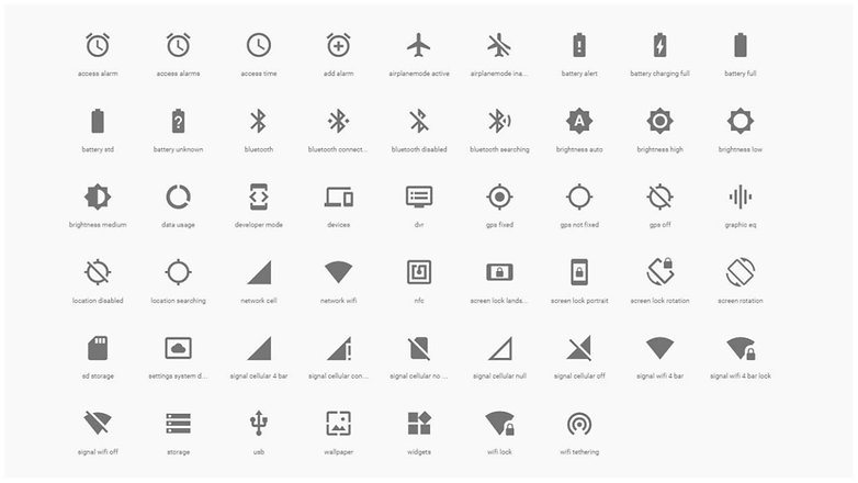 google material icons