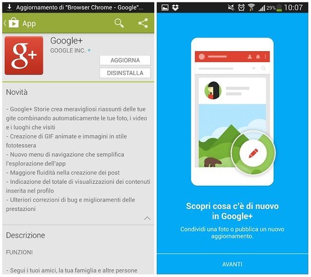 googleplus update
