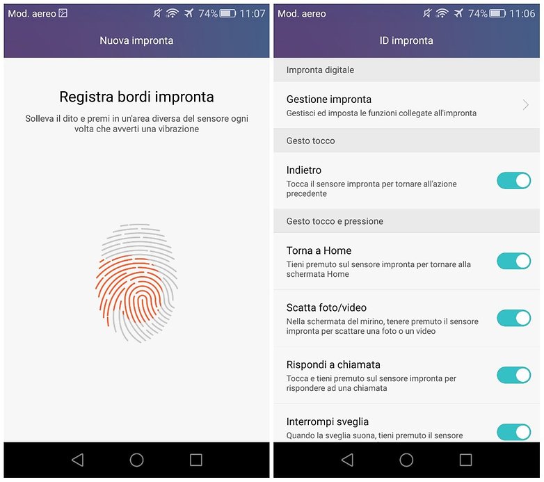 honor 5x impronte