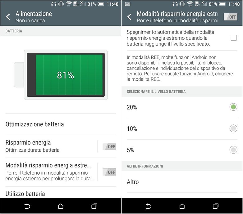 htc one a9 batteria