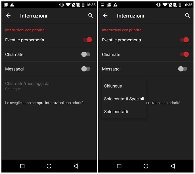interruzioni lollipop