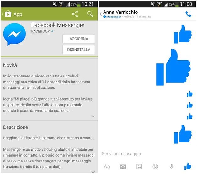 messenger update