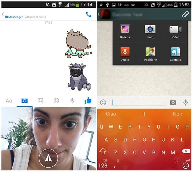 messenger whatsapp uno