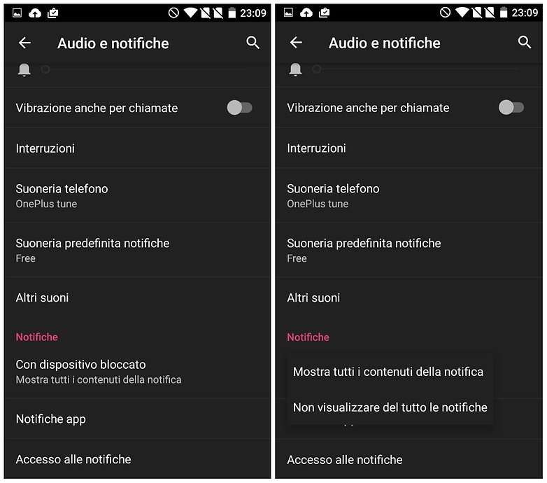 oneplus 2 notifiche