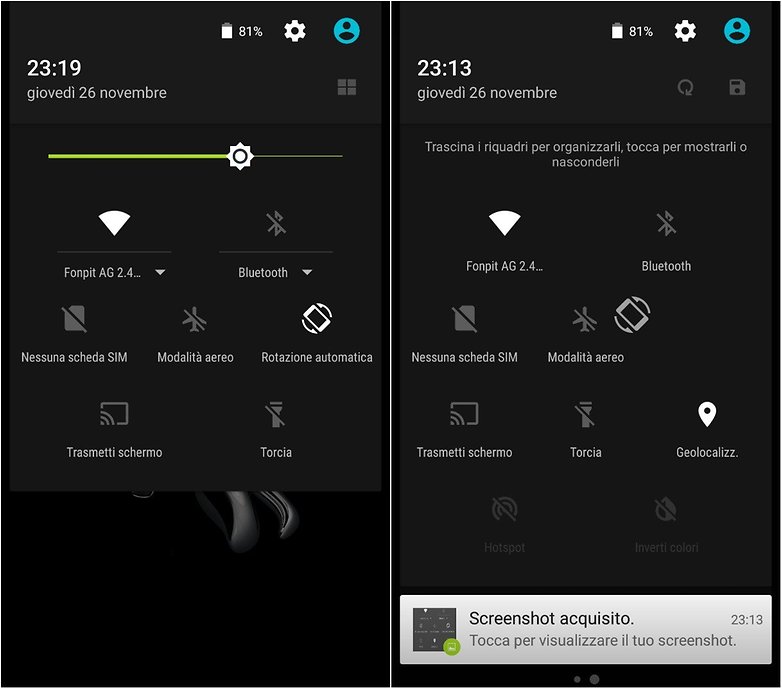 oneplus x menu