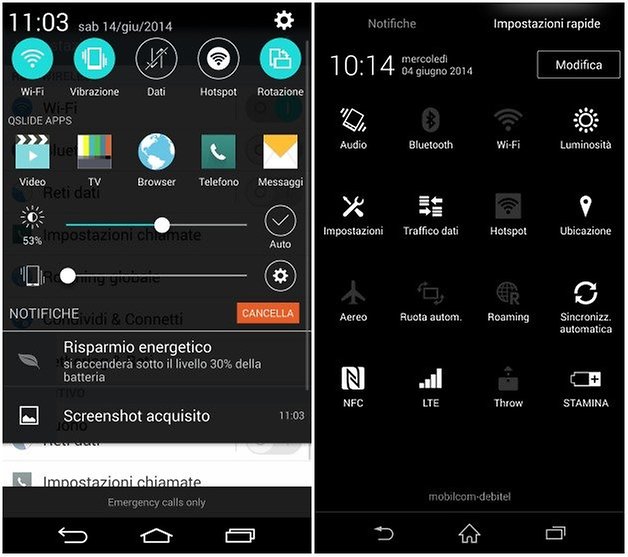 optimus stock notifiche