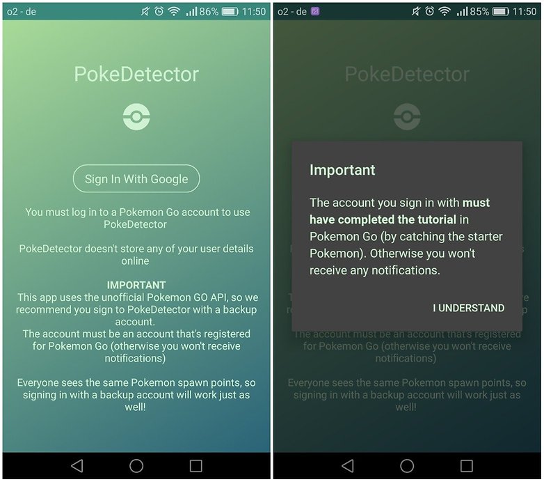 pokedetector scanner